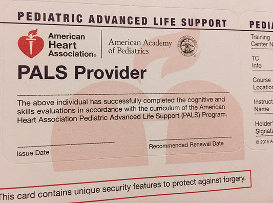 AHA PALS Hybrid Online In-person Course Equivalent (HICE) - Includes Skills Session